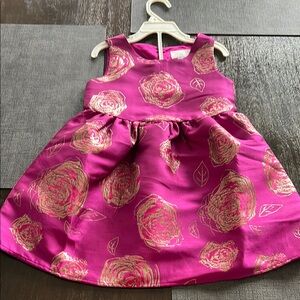 Formal dress with flowers worn once